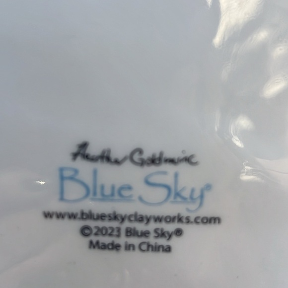 Blue Sky Clayworks Ceramic Purple Pumpkin Decor Figure. 2023 - Picture 10 of 10